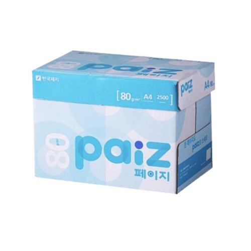 한국제지  페이지 복사용지 A4 80g