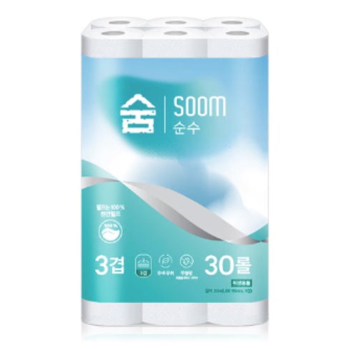 숨 순수 20m (30롤)