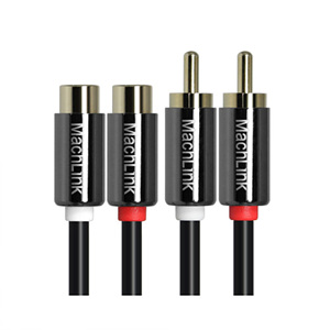 마하링크  2RCA 고급형 M-F 연장 케이블(ML-F2R)