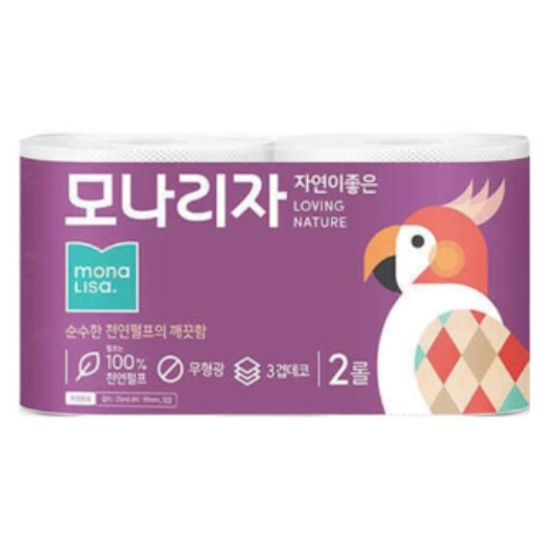  모나리자 자연이좋은 25m (2롤) [24팩]