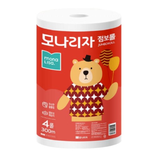  모나리자 점보롤 2겹 300m [12롤] 상품이미지