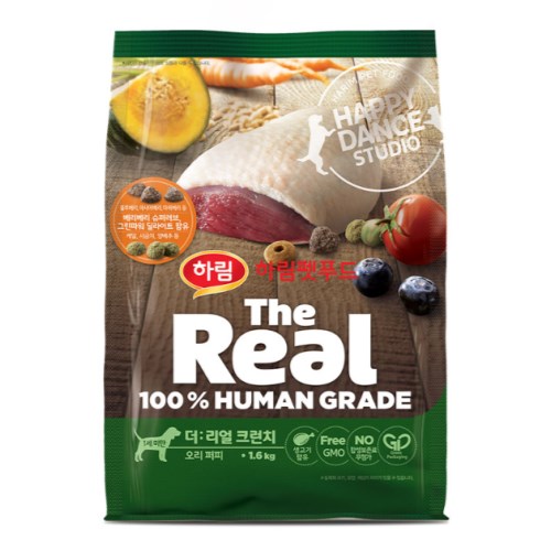 더리얼 독 크런치 오리 퍼피 1.6kg