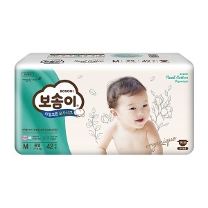 보솜이 리얼코튼 오가니크 밴드형 중형-공용
