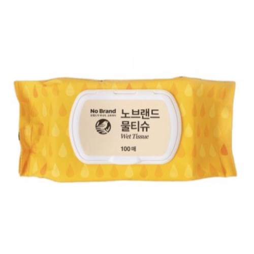 노브랜드 물티슈 캡형 100매