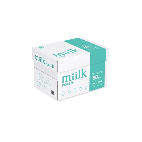 한국제지  밀크 퓨어 항균 복사용지 A4 80g [500매]