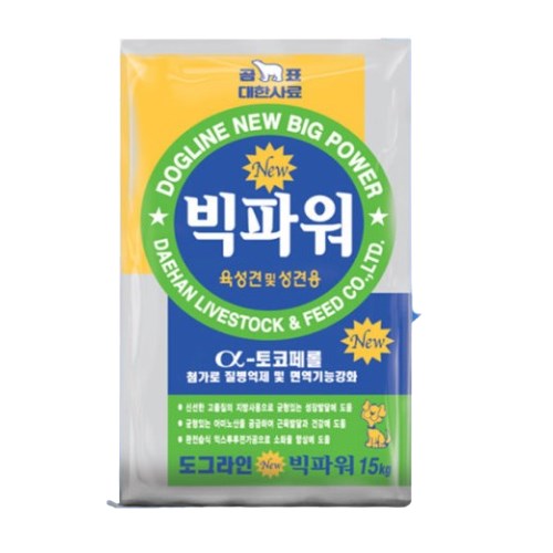  도그라인 뉴 빅파워 15kg [1개] 상품이미지