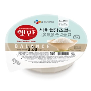 CJ제일제당  햇반 식후 혈당 조절에 도움을 줄 수 있는 밥 210g