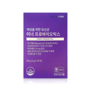 뉴트리코어 여성을 위한 유산균 이너 프로바이오틱스 30포