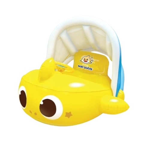 핑크퐁 아기상어 파라솔 쿠션 보행기 튜브