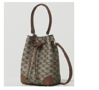 헤지스 여성 시그니처 헤리아토 패턴 미니 버킷백_HIWA2E887G2