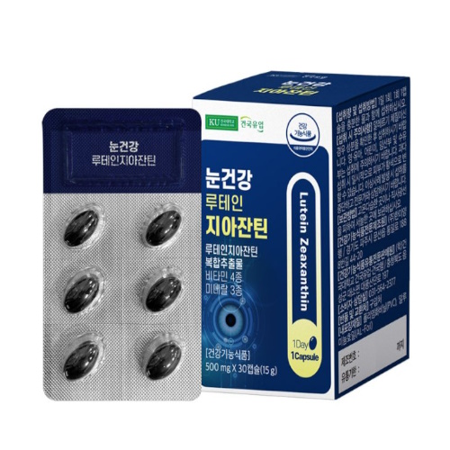 건국유업 눈건강 루테인 지아잔틴 30캡슐