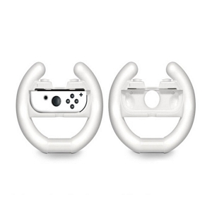 테크라인  닌텐도 스위치 조이콘 레이싱 휠 화이트