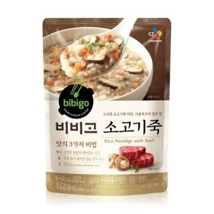 CJ제일제당  햇반 소고기죽 420g