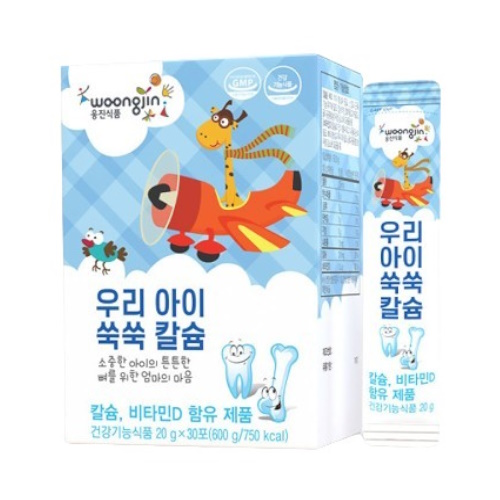 웅진식품 우리 아이 칼슘 쑥쑥 20g 30포