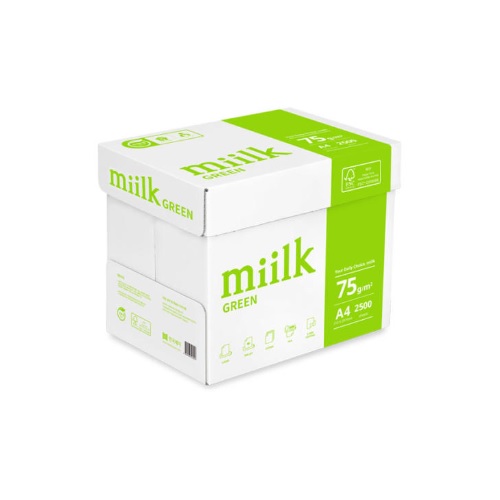 한국제지 밀크 그린 복사용지 A4 75g