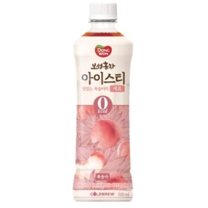 동원시스템즈 보성홍차 아이스티 제로 복숭아 500ml