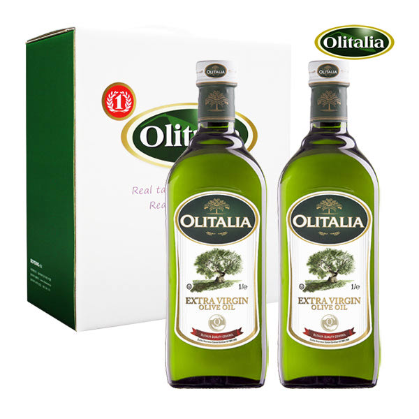 올리타리아 엑스트라버진 올리브유 1L x 2병 선물세트