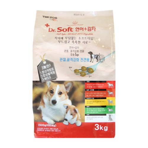 더독 닥터소프트 연어+감자 3kg