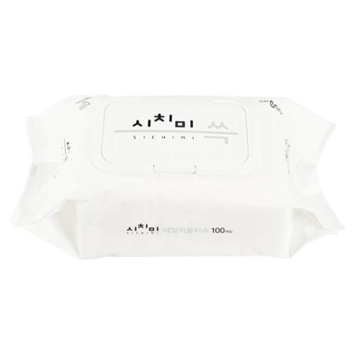 시치미 쓱 데일리물티슈 캡형 100매