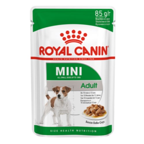 로얄캐닌 미니 어덜트 파우치 85g