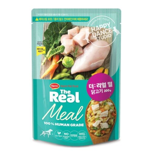 더리얼 독 밀 닭고기 200g