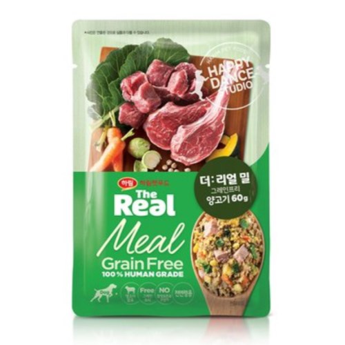 더리얼 독 밀 그레인프리 양고기 60g