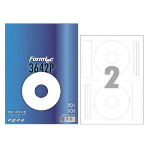 폼텍 CD/DVD 라벨 3642P [20매]