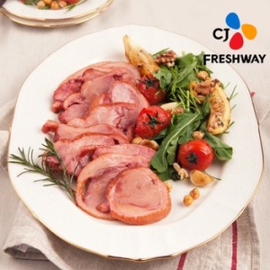 CJ프레시웨이  바른원칙 훈제오리 슬라이스 무항생제 200g