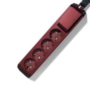 LS전선  감온변색 누전차단 고용량 멀티탭 4구 원형