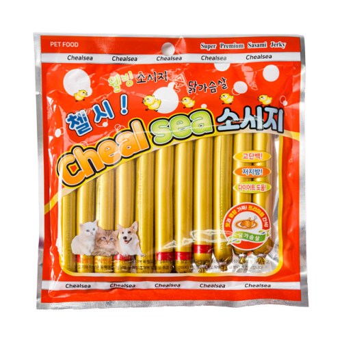 도기프렌드 첼시 닭가슴살 소시지 11p