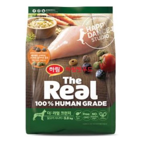 더리얼 크런치 닭고기 시니어 1.6kg