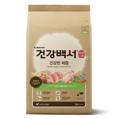 뉴트리나 독 건강백서 건강한 체중 6kg