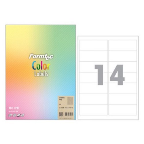 폼텍  크라프트 라벨 3108