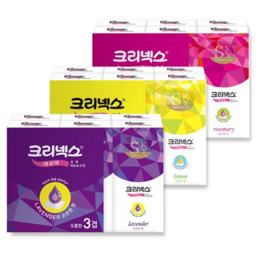 크리넥스 아로마 티슈손수건 10매 (6입)
