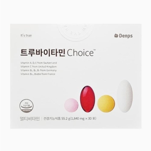 덴프스 트루바이타민 Choice 초이스 1840mg 30포