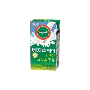  정식품 베지밀A 담백한 고칼슘 두유 190ml [48개]