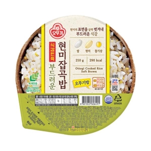 오뚜기  식감만족 부드러운 현미잡곡밥 210g