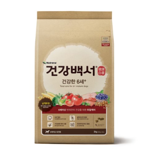 뉴트리나 독 건강백서 건강한 6세이상 6kg
