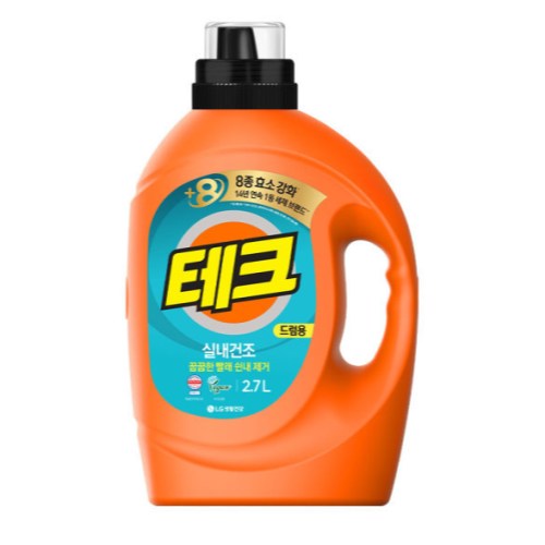 테크 실내건조 드럼용 2.7L