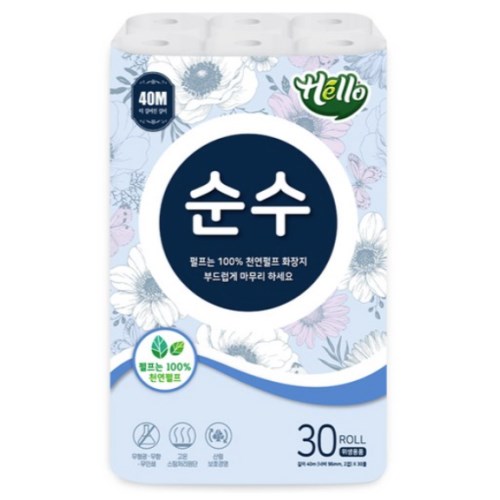 헬로 순수 40m (30롤)