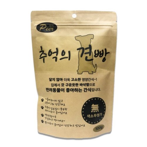 펫앤드림 피어 추억의 견빵 100g