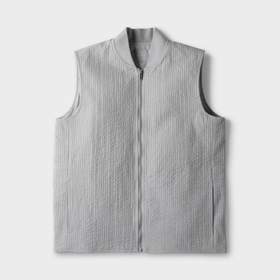 빠니깔레 미니멀 퀼팅 코튼 나일론 베스트 M-ACJP50