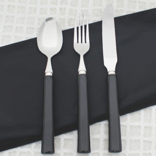 현우상사 블랙앤화이트 양식기세트 (대)