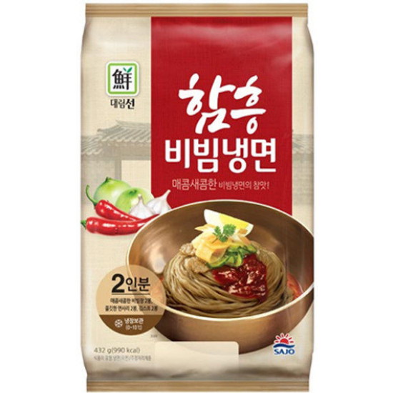 사조대림 대림선 함흥 비빔 냉면 432g [1개] - 에누리 가격비교