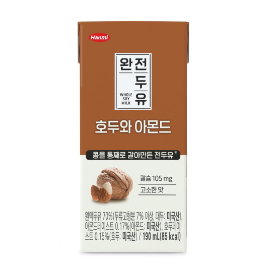 한미 완전두유 호두와 아몬드 190ml