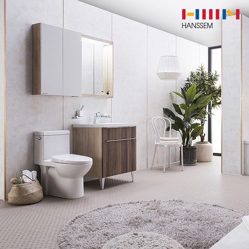 한샘  하이바스 유로 아티골드 거실욕실