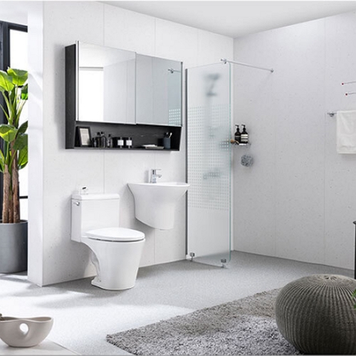 한샘  밀란 오블리크 화이트 거실욕실