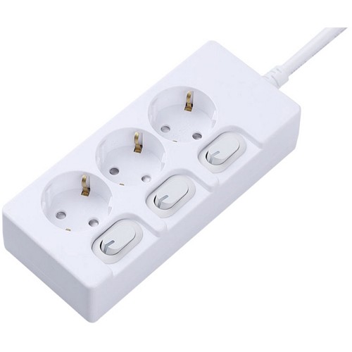 스윗홈  3구 16A 개별스위치 멀티탭