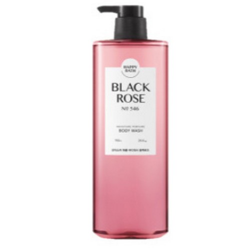 해피바스 모이스처 퍼퓸 바디워시 블랙로즈 760g