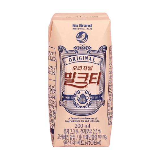 이마트 노브랜드 오리지널 밀크티 200ml